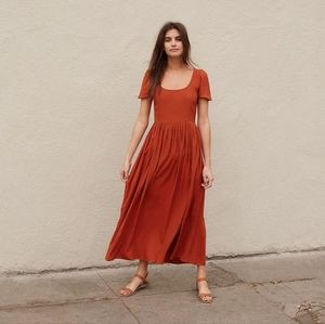 NWOT Christy Dawn Scarlett dress in rust